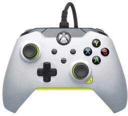 PDP Wired Controller (Electric White) biely