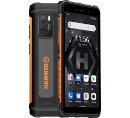 MyPhone Hammer Iron 4 oranžový