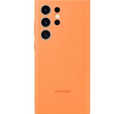 Samsung Silicone Case puzdro pre Samsung Galaxy S23 Ultra oranžové (1)