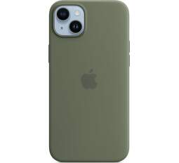 Apple silikónové puzdro s MagSafe pre Apple iPhone 14 Plus Olive olivové (1)