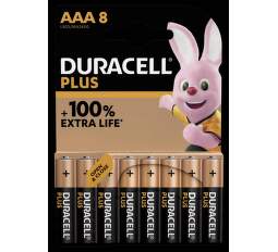 Duracell Plus AAA 8 ks