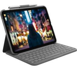 Logitech Slim Folio pre iPad 2022 10. generácie, US (920-011413) sivá