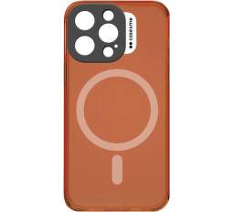 case&me Neon puzdro s MagSafe pre iPhone 14 Pro oranžové