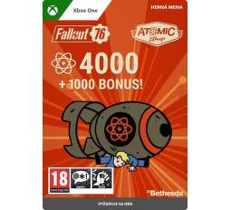 Fallout 76: 4000 (+1000 Bonus) Atoms Xbox One ESD