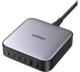Ugreen Nexode sieťová nabíjačka 4× USB-C/2×USB-A 200 W GaN sivá