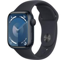 Apple Watch Series 9 GPS 41 mm polnočne modrý hliník S/M