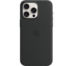Apple silikonové pouzdro pro Apple iPhone 15 Pro Max MagSafe černé