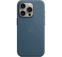 Apple FineWoven puzdro s MagSafe pre iPhone 15 Pro Pacific Blue modré (1)