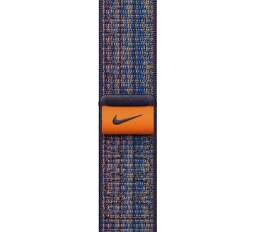 Apple Watch 41 mm športový prevliekací remienok Nike oranžový