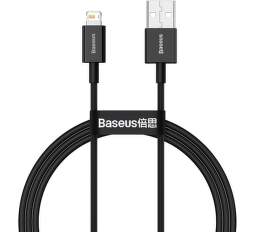 Baseus Superior dátový kábel USB-A/Lightning 2,4 A 1 m čierny