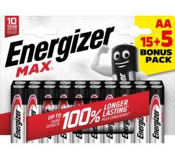 Energizer Max AA 20 ks