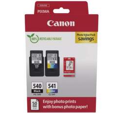 Canon PG-540/CL-541 Multi pack + fotopapier GP-501