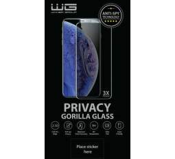 Winner 4D Anti-Spy sklo pre  iPhone 13/13 Pro/14 transparentné
