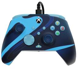 PDP Rematch Glow Wired pre Xbox / PC Blue Tide modrý