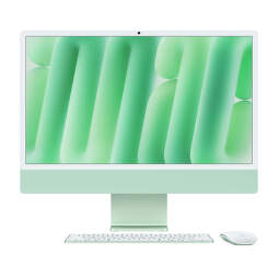Apple iMac 24" (2024) 4,5K Retina M4/10-jadrové GPU/24 GB/512 GB/MD2Q4SL/A zelený