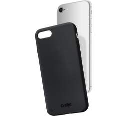 SBS Go Phone puzdro pre Apple iPhone 8+/7+/6S+/6+, čierna