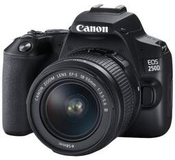 Canon EOS 250D + EF-S 18-55mm f/3.5-5.6 DC III, čierny
