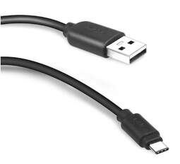 SBS USB-C dátový kábel 1,5m, čierna