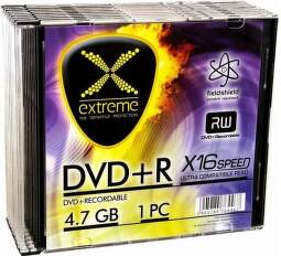 ESPERANZA 1173 DVD+R EXTREME 4,7GB X16 - SLIM CASE 10 ks pack