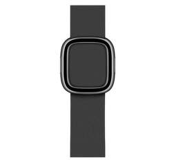 Apple Watch 40 mm kožený remienok s magnetickou prackou malý, čierny