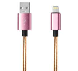 Mobilnet USB/Lightning kábel 1m, medená