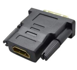 Mobilnet adaptér DVI samec (24+5) na HDMI samicu
