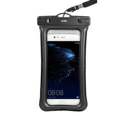 SBS vodeodolné plávajúce puzdro pre smartfóny do 5,5", čierna