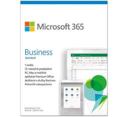 Microsoft 365 Business Standard SK (1 ROK, 1 UŽIVATEĽ, 1TB CLOUD)