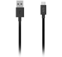 Fonex dátový kábel USB/USB-C 1,2 m, čierna