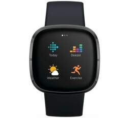 Fitbit Sense smart hodinky čierna
