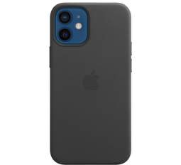 Apple kožený kryt pre Apple iPhone 12 Mini MagSafe čierna