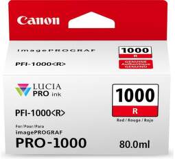 Canon PFI-1000 Red (0554C001) červený