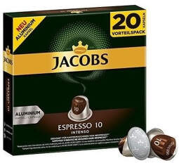 Jacobs Espresso Intenso 10 (20ks/Nespresso)