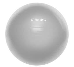 Spokey Fitball III 55 cm gymnastická lopta sivá.1