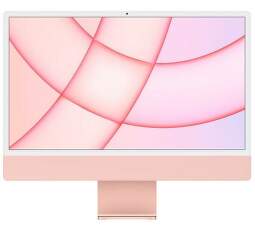 Apple iMac 24" (2021) 4,5K Retina M1 / 8-jadrové GPU / 8 GB / 256 GB / Z12Y00108 / ružový