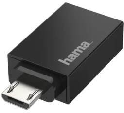 Hama Micro USB/USB-A (OTG) redukcia čierna