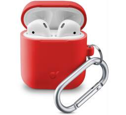 CellularLine Bounce puzdro pre Apple AirPods červené (1)