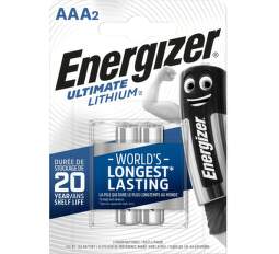 Energizer Ultimate Lithium AAA (FR03) 2 ks
