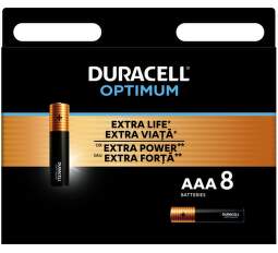 Duracell Optimum AAA (LR03) 8 ks