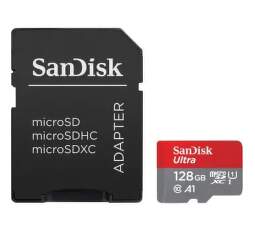 Sandisk Ultra MicroSDXC 128 GB 140 MB/s UHS-I + adaptér