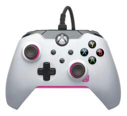 PDP Wired Controller (Fuse White) biely