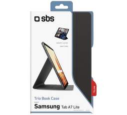 SBS Trio Book čierne puzdro pre Samsung Galaxy Tab A7 Lite