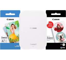 Canon Zoemini 2 biela + 30ks fotopapiera