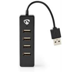 Nedis 4x USB 2.0 (UHUBU2420BK)