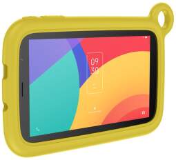Alcatel 1T 7" (2023) KIDS čierny tablet + žlté puzdro