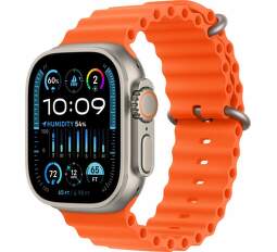 Apple Watch Ultra 2 titán oranžový oceánsky remienok (1)