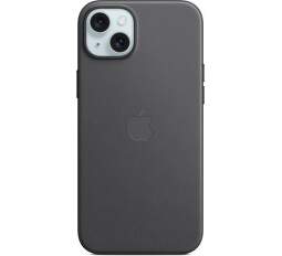 Apple FineWoven puzdro s MagSafe pre iPhone 15 Plus Black čierne