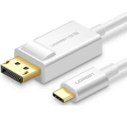 Ugreen USB-C/DisplayPort 4K 1,5m (40420) biely
