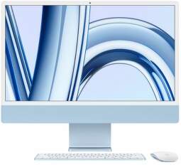 Apple iMac 24" (2023) 4,5K Retina M3/8-jadrové GPU/8 GB/256 GB/MQRC3SL/A modrý