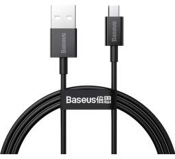 Baseus Superior dátový kábel USB-A/micro USB 2.0 2 A 1 m čierny